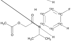 2-((4-Fluorophenyl)(isopropyl)amino)-2-oxoethyl Acetate-13C6