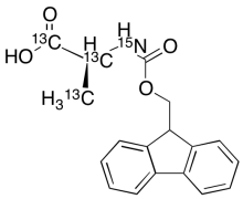 N-Fmoc-L-​alanine-13C3, 15N
