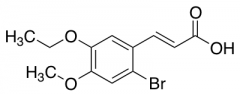 (2E)-3-(2-Bromo-5-ethoxy-4-methoxyphenyl)acrylic Acid