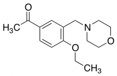 1-[4-Ethoxy-3-(morpholin-4-ylmethyl)phenyl]ethan-1-one