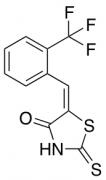 (5E)-2-Mercapto-5-[2-(trifluoromethyl)benzylidene]-1,3-thiazol-4(5H)-one