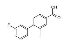 4-(3-Fluorophenyl)-3-methylbenzoic acid