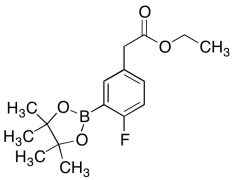 2-Fluoro-5-(ethoxycarbonylmethyl)phenylboronic Acid, Pinacol Ester