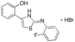 2-(2-Fluorophenyl)amino-4-(2-hydroxyphenyl)-1,3-thiazole Hydrobromide