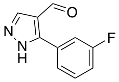 3-(3-Fluorophenyl)-1H-pyrazole-4-carbaldehyde