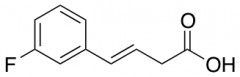 (E)-4-(3-Fluorophenyl)but-3-enoic acid