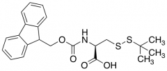 (R)-2-((((9H-Fluoren-9-yl)methoxy)carbonyl)amino)-3-(tert-butyldisulfanyl)propanoic Acid