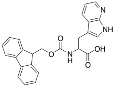 2-((((9H-Fluoren-9-yl)methoxy)carbonyl)amino)-3-(1H-pyrrolo[2,3-b]pyridin-3-yl)propanoic A