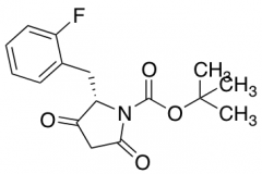 (S)-2-(2-Fluoro-benzyl)-3,5-dioxo-pyrrolidine-1-carboxylic acid tert-butyl ester