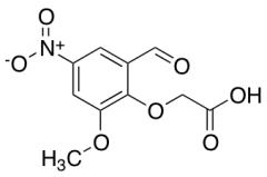 (2-Formyl-6-methoxy-4-nitrophenoxy)acetic Acid