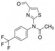 N-(4-Formyl-1,3-thiazol-2-yl)-N-[4-(trifluoromethyl)phenyl]acetamide