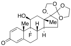 9-Fluoro-11&beta;-hydroxy-17,20:20,21-bis(methylenedioxy)-pregna-1,4-dien-3-one