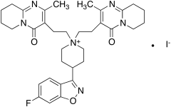 6-Fluoro-3-[1-bis-[2-(methyl-6,7,8,9-tetrahydropyridol[1,2,a]pyrimidin-4-one-3-yl)ethyl]pi