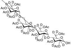 6-&alpha;-D-Glucopyranosyl Maltotriose Deuterated Tridecaacetate