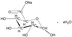 D-Glucuronic Acid-[UL-13C6] Sodium Salt Hydrate