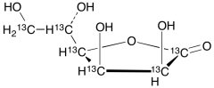 L-Gulono-1,4-lactone-13C6