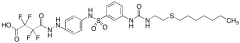 1-[2-[4-[[[3-[[[[2-(Heptylthio)ethyl]amino]carbonyl]amino]phenyl]sulfonyl]amino]phenyl]hyd