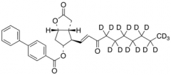 (3aR,4R,5R,6aS)-Hexahydro-5-hydroxy-4-(3-oxo-1-decenyl)-2H-cyclopenta[b]furan-2-one 5-(4-P