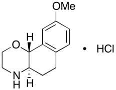 (+)-3,4,4a,5,6,10b-Hexahydro-9-methoxy-2H-naphtho[1,2-b][1,4]oxazin, Hydrochloride