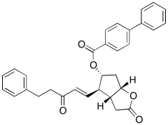 [1,1'-Biphenyl]-4-carboxylic Acid (3aR,4R,5R,6aS)-Hexahydro-2-oxo-4-[(1E)-3-oxo-5-phenyl-1