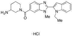 (3-Amino-1-piperidinyl)[2-(1-ethyl-1H-indol-2-yl)-1-methyl-1H-benzimidazol-6-yl]-methanone