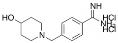 4-[(4-hydroxypiperidin-1-yl)methyl]benzene-1-carboximidamide dihydrochloride