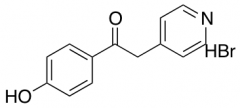 1-(4-hydroxyphenyl)-2-(pyridin-4-yl)ethan-1-one hydrobromide