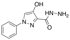 4-hydroxy-1-phenyl-1H-pyrazole-3-carbohydrazide
