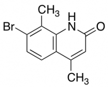 2-Hydroxy-4,8-dimethyl-7-bromo-quinoline