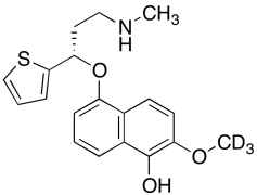 5-Hydroxy-6-methoxy Duloxetine-d3