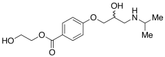 4-(2-Hydroxy-3-isopropylaminopropoxy)benzoic Acid 2-Hydroxyethyl Ester