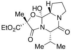 (2R,5S,10aS,10bS)-10b-hydroxy-5-isopropyl-2-methyl-3,6-dioxooctahydro-2H-oxazolo[3,2-a]pyr