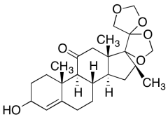 3-Hydroxy-16&beta;-methyl-17,20:20,21-bis(methylenedioxy)-pregn-4-en-11-one