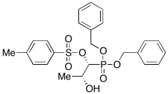 P-[(1R,2R)-2-Hydroxy-1-[[(4-methylphenyl)sulfonyl]oxy]propyl]phosphonic Acid Bis(phenylmet