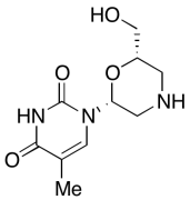 1-[(2R,6S)-6-(Hydroxymethyl)-2-morpholinyl]-5-methyl-2,4(1H,3H)-pyrimidinedione