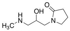 1-[2-Hydroxy-3-(methylamino)propyl]pyrrolidin-2-one