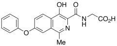 N-[(4-Hydroxy-1-methyl-7-phenoxy-3-isoquinolinyl)carbonyl]glycine