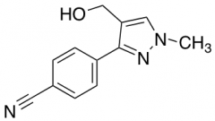 4-[4-(hydroxymethyl)-1-methyl-1H-pyrazol-3-yl]benzonitrile