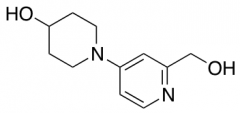 1-[2-(hydroxymethyl)pyridin-4-yl]piperidin-4-ol