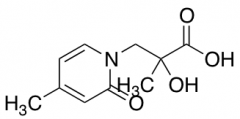 2-hydroxy-2-methyl-3-(4-methyl-2-oxo-1,2-dihydropyridin-1-yl)propanoic acid