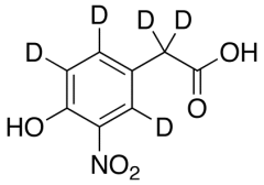 4-Hydroxy-3-nitrophenylacetic Acid-d5 (Major)