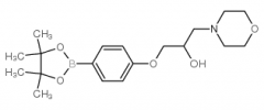 4-(2-Hydroxy-3-(morpholino)propoxy)phenylboronic acid, pinacol ester