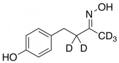 (E/Z)-4-(4'-Hydroxyphenyl)-2-butanone-d5 Oxime