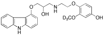 4&rsquo;-Hydroxyphenyl Carvedilol-d3