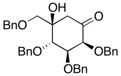 (2S,3S,4S,5R)-5-Hydroxy-2,3,4-tris(phenylmethoxy)-5-[(phenylmethoxy)methyl]-cyclohexanone