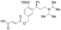 (R)-5-Hydroxymethyl Tolterodine 5-Fumarate Ester tert-Butyldimethylsilyl Ether