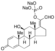 (11&beta;,17Z)-11-Hydroxy-3-oxo-pregna-1,4,17(20)-trien-21-al 20-O-Phosphate Disodium 