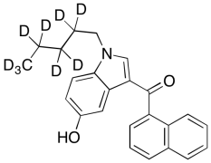 (5-Hydroxy-1-pentyl-1H-indol-3-yl)-1-naphthalenylmethanone-d9