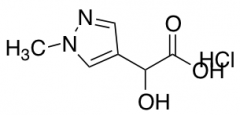 2-hydroxy-2-(1-methyl-1H-pyrazol-4-yl)acetic Acid hydrochloride
