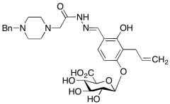 4-Hydroxy-PAC 1-&beta;-D-Glucopyranosiduronic Acid